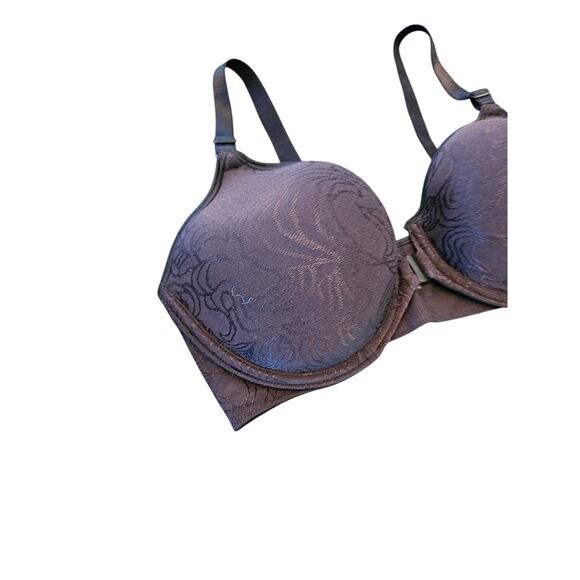 Bali Womens Sz 40B Front Clasp Lightly Lined T Shirt Bra Style 3P66 - Picture 2 of 4